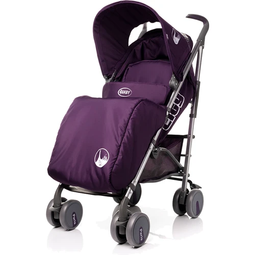 Коляска-тростина 4Baby City Paris Purple (фіолет) фото 10