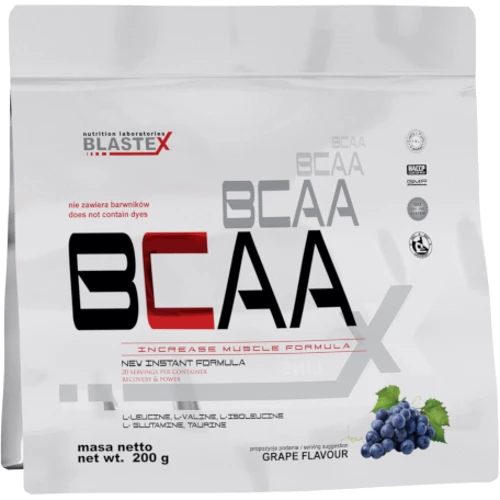 Аминокислота для спорта Blastex BCAA Xline 200 g /20 servings/ Grape