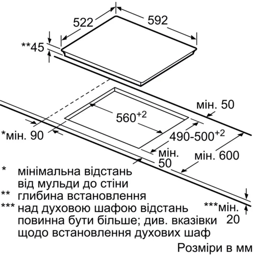 Варочная поверхность электрическая Bosch PKF651FP3E: Количество конфорок 4
