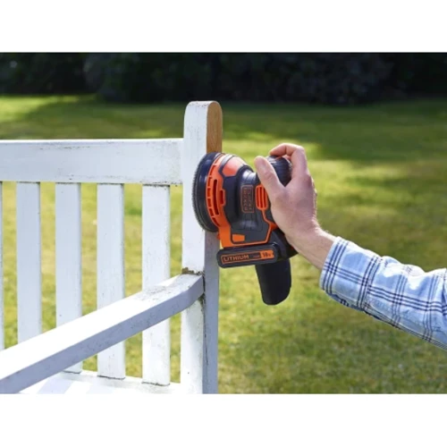 Вибрационная шлифмашина Black+Decker BDCROS18N UA (без АКБ и ЗУ): Потребляемая мощность 900 Вт
