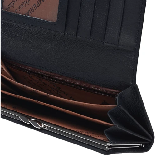 Жіночий гаманець Horse Imperial чорний (K1a0001-black): Формат гаманця горизонтальний