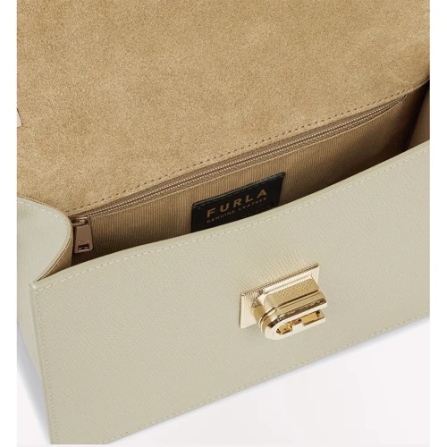 Жіноча сумка крос-боді Furla 1927 Crossbody 24 світло-сіра (BAFIACOARE000M7Y00): Фактура Матовая, Гладкая