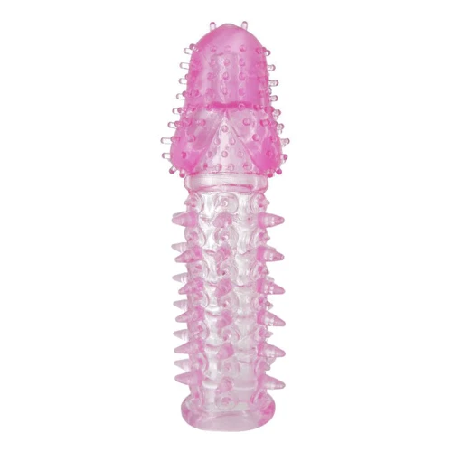 Насадка на пенис Textured Penis Extender and Vibe Sleeve