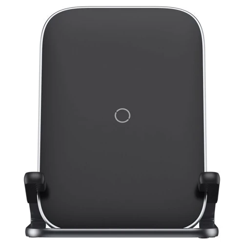 Зарядное устройство Baseus Wireless Charger Stand Rib 15W Black (WXPG-01): Кабель в комплекте встроенный