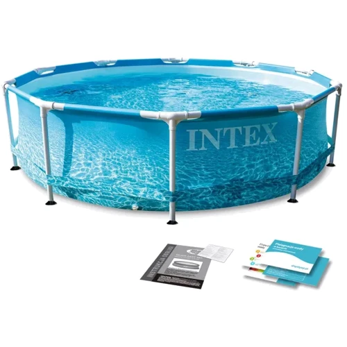 Intex Басейн каркас 28206 Metal Frame Pool 305x76 см фото 4