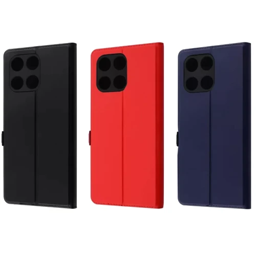 Чехол для телефонов WAVE Snap Case Red for Honor X6a: Материал искусcтвенная кожа и силикон