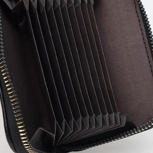 Жіночий картхолдер Keizer чорний (K15198bl-black): Матеріал Натуральная кожа