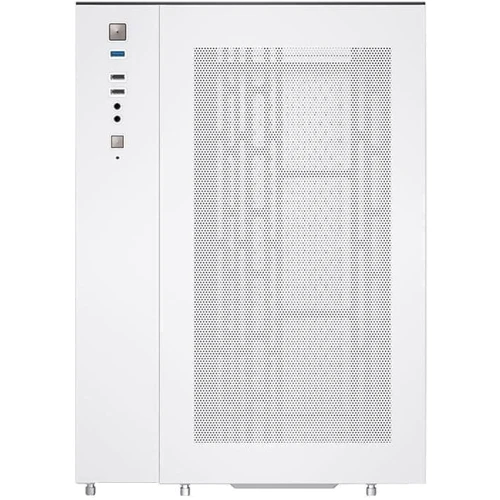 Корпус DarkFlash C305 White: Матеріал передній панелі закаленное стекло