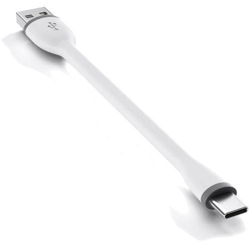 Кабель Satechi USB Cable to USB-C Flexible Charging 15cm White (ST-FCC6W) фото 4