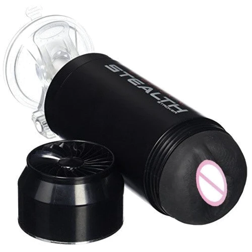 Мастурбатор-вагина Topco Sales CyberSkin® Stealth Pussy Stroker на присоске , 24х8 см