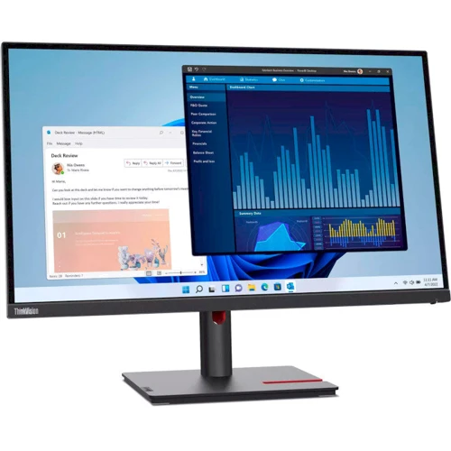 Монітор Lenovo ThinkVision T27p-30 (63A9GAT1EU): Покриття екрану матовое