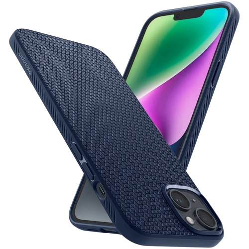 Чехол для iPhone Spigen Liquid Air Navy Blue (ACS04892) for iPhone 14 Plus фото 9