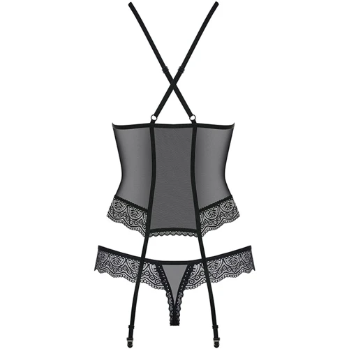 Комплект Obsessive 864-COR-1 corset, S/M