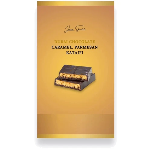 Дубайский шоколад Laviva Chocolate Dubai Chocolate Caramel 200 г (UA-0312)