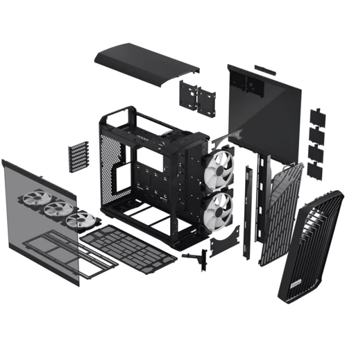 Корпус Fractal Design Torrent RGB Black TG LightTint (FD-C-TOR1A-04) фото 8