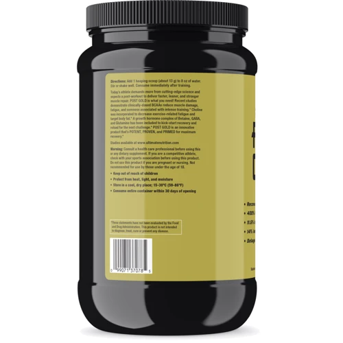Ultimate Nutrition Post Gold 387 g /30 servings/ Cherry Limeade: Тип Комплекс после тренировки