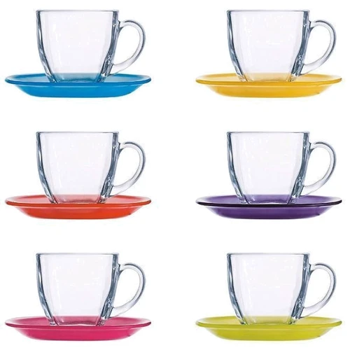 LUMINARC CARINA RAINBOW 6х220 мл для чаю (N4217)