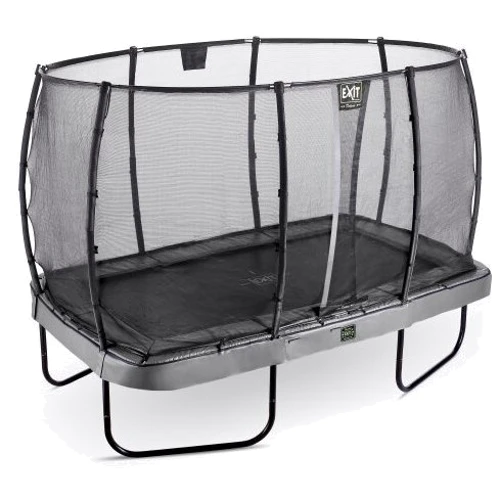 Батут EXIT Elegant Premium 244х427 cm прямокутний grey