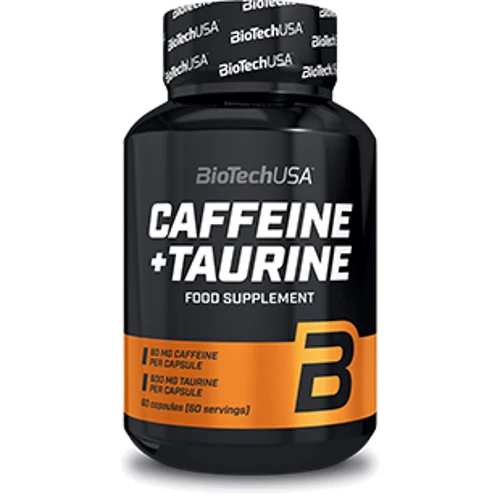 BioTechUSA Caffeine & Taurine 60 caps