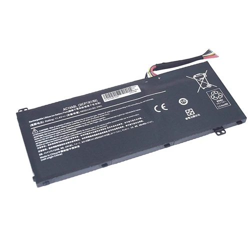 Батарея для ноутбука Acer AC14A8L Aspire VN7 11.4V Black 4605mAh OEM (65028)