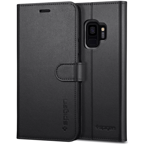 Чехол для телефонов Spigen Wallet S Black (592CS22870) for Samsung G960 Galaxy S9