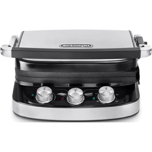 Электрогриль Delonghi CGH 912C Steel BK: Тип Электрогриль прижимной