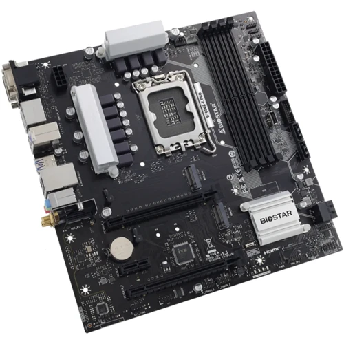BIOSTAR B760MZ-E PRO: Оперативна пам'ять 4xDDR5 6000 МГц, до 128 ГБ