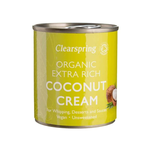 Кокосовые сливки Clearspring 30% органические 200 мл (5021554002383)