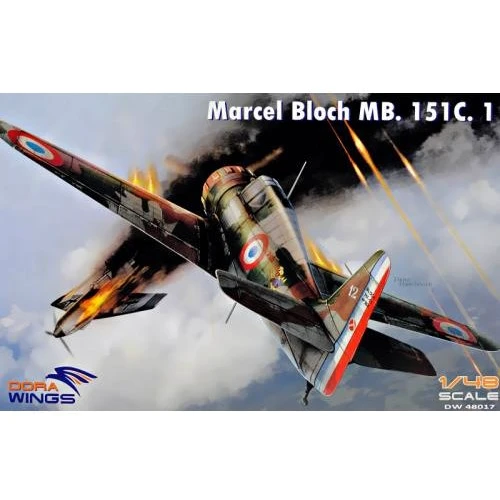 Истребитель Dora Wings "Bloch MB.151" DW48017