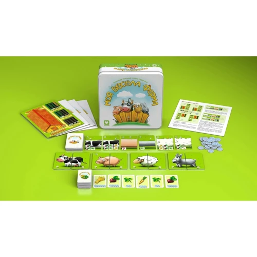 Настільна гра IGAMES Моя Весела Ферма (My Happy Farm) (1001037): Вік от 8-ми лет