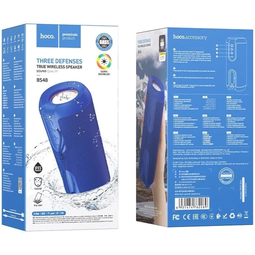 Акустика Hoco BS48 Artistic Blue: Колір синий