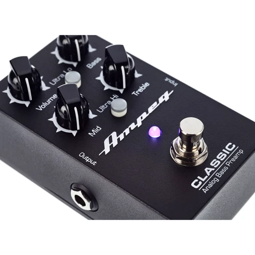 Педаль гитарных эффектов Педаль AMPEG Classic Analog Bass Preamp фото 6