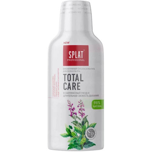 SPLAT Total Care Ополіскувач для порожнини рота "Комплексний догляд і тривала свіжість подиху" 275 ml