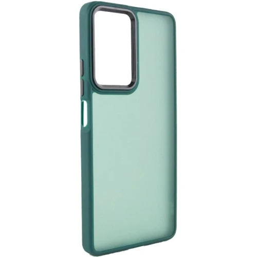 Чохол для телефона Epik TPU+PC Lyon Frosted Case Green для Infinix Hot 50 4G