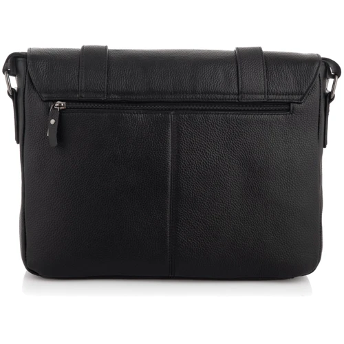 Чоловіча сумка листоноша Der Flinger чорна (SHIDF8131-black): Стать Мужской