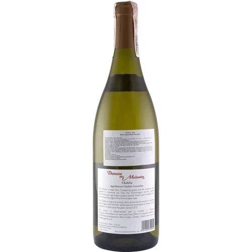 Вино Domaine des Malandes Chablis AOC біле сухе 0.75 л (FSH_3451492750954): Країна виробник Франция