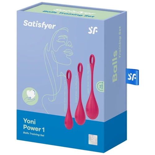 Набор йони бусин Satisfyer Yoni Power 1 Red