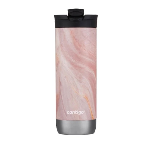 Термокухоль Contigo Huron New Couture Snapseal 591 мл Pink Marble (2159554): Тип Термокружка
