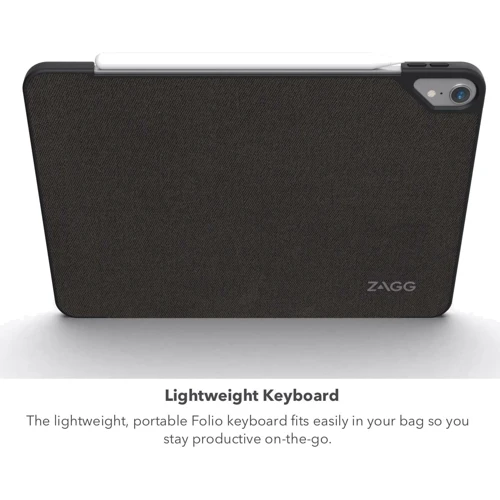 Аксесуар для iPad ZAGG Folio Case Smart Keyboard Black for iPad Pro 11 2018 (103002357): Тип аксесуара чехол