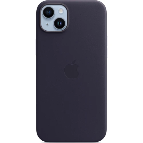 Чехол для iPhone Apple iPhone 14 Plus Leather Case with MagSafe - Ink (MPPC3ZE/A): Тип чехла накладка на заднюю часть