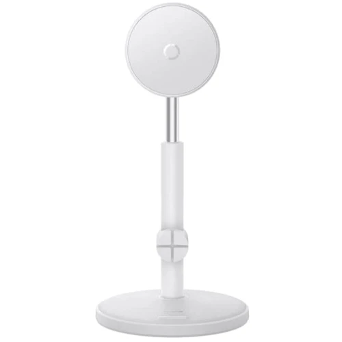 Держатель Baseus Desk Holder MagPro Moon White (B10564100211-00) for Apple iPhone 16 I 15 I 14 I 13 I 12 series