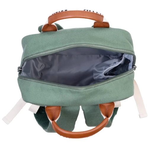 Рюкзак детский Childhome Mini Club Canvas Green (CWKIDSCGR): Материал Ткань