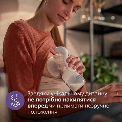 Ручной молокоотсос Philips AVENT с контейнерами для хранения грудного молока (3 шт) SCF430/13 фото 10