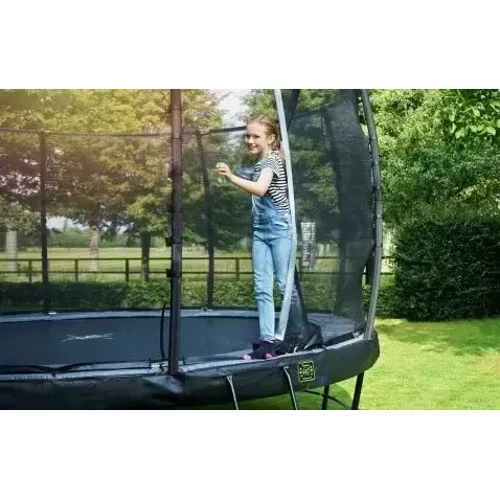 Батут для джампинга EXIT Toys Elegant Premium 305 см, с сеткой черный (08.20.10.00) фото 9