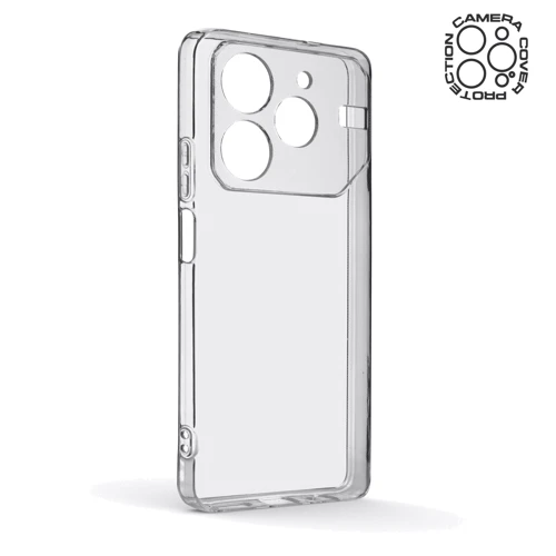 Чехол для телефонов ArmorStandart Air Series Camera cover Transparent for Tecno Pova 6 Neo (LI6) (ARM78224): Цвет прозрачный