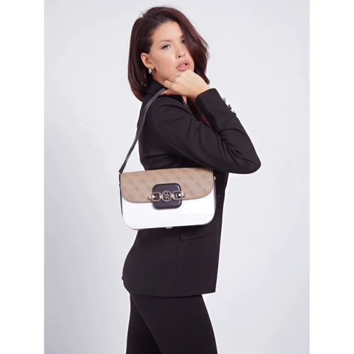 Жіноча сумка через плече Guess Hensely Cnvrtble Shoulder Bag Multi коричнева (HWSG8113210-LAM): Тип Сумки