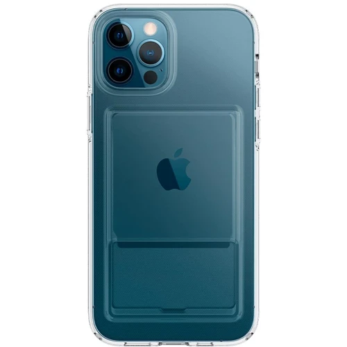 Чохол для iPhone Spigen Crystal Slot Crystal Clear (ACS02576) ffor iPhone 12 / iPhone 12 Pro фото 6
