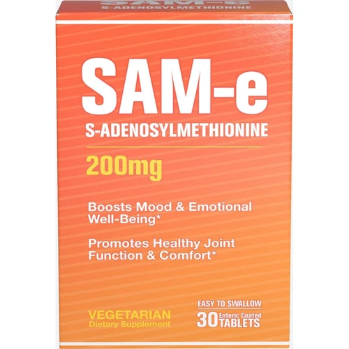 Puritan's Pride SAM-e 200 mg 30 tabs S-Аденозилметионин