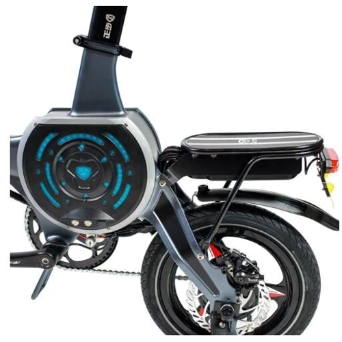Электровелосипед Zhengbu D8 Matt Series Blue фото 6