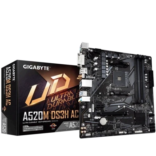 GIGABYTE A520M DS3H AC